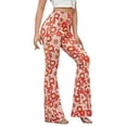 thumbnail image 1 of Pantalons pour Femmes Rétro Évasés Boho pour Carnaval, 1 of 4