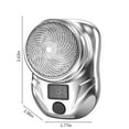 thumbnail image 3 of Mareep Men's Electric Razors Mini Portable Shaver for Travel, USB Fast Charging, Powerful Pocket-Sized Shaving Machine, 3 of 9