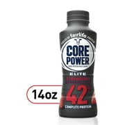 Core Power Elite High Protein Strawberry Protein Shake, Single Serve, 14 fl oz, Bottle