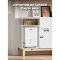 thumbnail image 6 of DuraComfort 24 Pints Dehumidifier, Portable Dehumidifier with Drain Hose for Basement and Room up to 1500 Sq.Ft, 6 of 7
