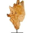 thumbnail image 5 of THY COLLECTIBLES Irregular Handcarved Root Wood Sculture, Wood Tabletop Abstract Standing Sculpture for Home Decor Natural Edge Tabletop Statue (Small), 5 of 6