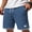 Navy Blue, variant on COOFANDY Mens Shorts Casual Summer Beach Sweat Shorts Classic Fit Stylish Cotton Dress Shorts with Pockets