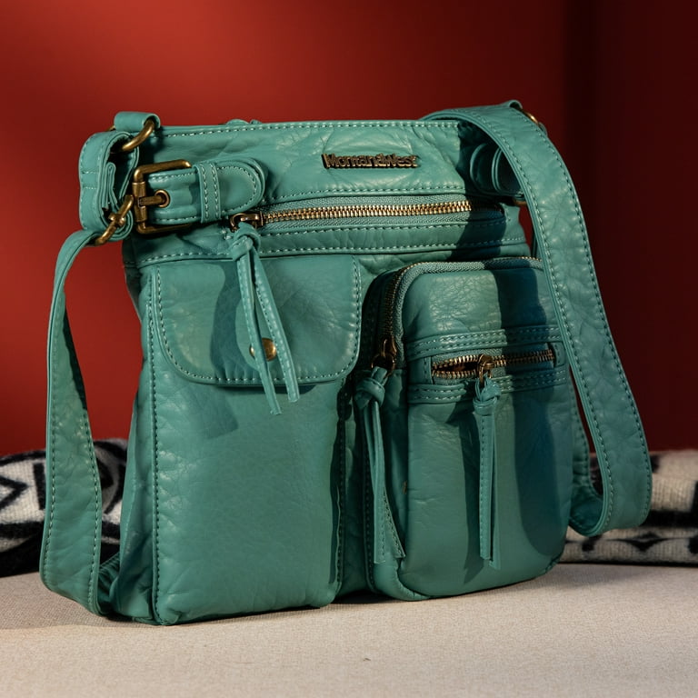 Montana West Crossbody Bag for Women Soft Washed Leather Montana West Crossbody Bag for Women Soft Washed Leather