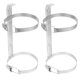 thumbnail image 1 of unbranded 2Ud Soporte De Metal Plateado Para Extintor De Incendios Con Montaje En Pared Compacto Y Resistente, 1 of 8