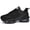 Black, variant on Women Running Shoes Tennis Athletic Sneakers Cushioned Non Slip Lightweight Walking Shoes WhiteBlue Size 11