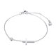 thumbnail image 1 of Pulsera cruzada de eslabones de cadena ultrafina Pulseras de cadena en capas apiladas de eslabones ajustables de acero inoxidable para mujer Tan Jianjun  unisex, 1 of 2