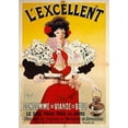 thumbnail image 2 of Georges Meunier 18x24 Gold Ornate Framed and Double Matted Museum Art Print Titled - The Excellent, Consumes Beef (1895), 2 of 4