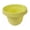 Bean Yellow, variant on Austin Planter 12 Inch Flower Pot with Saucer Terra Cotta Colored Polypropylene (5 Pack) Made in USA