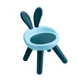 thumbnail image 2 of Children Stool, Toy Sofa Seat, Sturdy Cute Kindergarten Learning Stool, Children's Play House Stool, for Girls Entrance Boys Ages 3-6 Years Blue, 2 of 8
