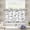 Arrow Seamless Pattern, variant on 2 Pieces Tier Curtain for Kitchen and Bathroom- 27x24inch Attractive Bow Pattern Design- 40-60% Window Curtain Shading