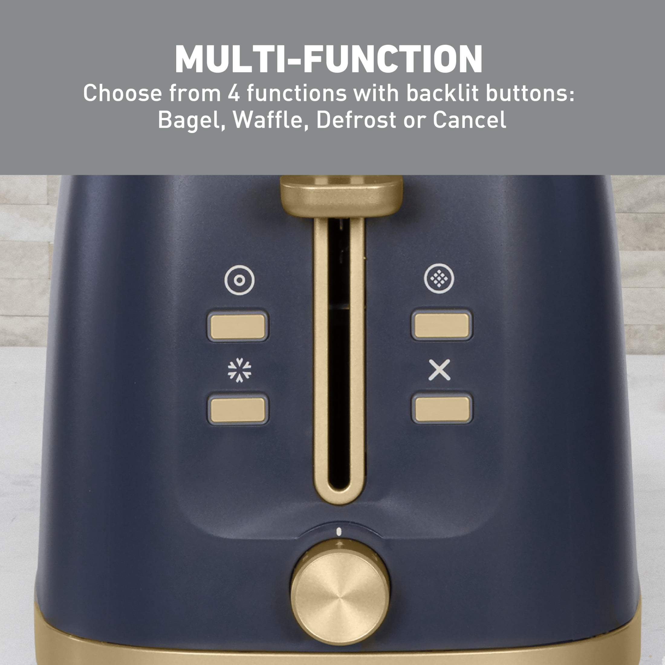 West Bend Timeless 2-Slice Toaster, in Slate Blue (TTWB2SSB13)