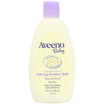 AVEENO Calming Comfort Baby Bath 8 oz (Pack of 6)