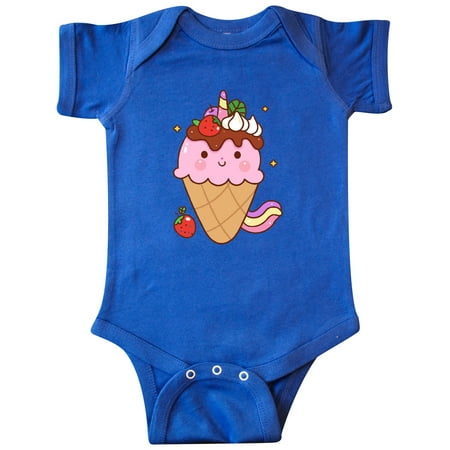 

Inktastic Kawaii Ice Cream Cone Gift Baby Boy or Baby Girl Bodysuit