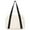 Beige, variant on Women Solid Color Shoulder Tote Bag Simple Lightweight Mommy Handbag for Daily use Shopping, Black
