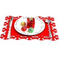 thumbnail image 3 of Napperon de Table de Noël, Napperon de Table de Noël, Napperons de Table à Manger, Napperon de Table Rouge, Napperons Résistants à la Chaleur, Rouge, 3 of 5