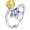 Style 2, variant on Evil Eye/Moon/Butterfly/Crown Rings 925 Sterling Silver with Colored Gemstone Jewelry Gifts for Women Her