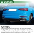 thumbnail image 3 of Reflector de parachoques único Bargains No.83G945106 para Audi Q3 F3 2018-2022 Rojo 1 pieza derecha trasera, 3 of 8