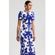 thumbnail image 3 of Vestido largo bellabarnetten Lerae con cuello redondo y manga corta, 3 of 7