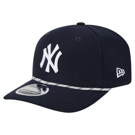 Men's New Era Navy New York Yankees Multi-Rope 9SEVENTY Stretch-Snap Hat