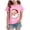 D3-Pink, variant on sdbrld Girls Christmas Shirt Kids Cute Graphic T-Shirt Funny Xmas Holiday Tee Tops Pink Sizes 5-6 Years