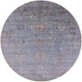 thumbnail image 1 of Ahgly Company Machine Washable Indoor Round Industrial Modern French Lilac Purple Area Rugs, 8' Round, 1 of 7