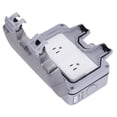 thumbnail image 1 of Tomas eléctricas de pared ANGGREK Enchufe impermeable para exteriores 15A Estilo estadounidense, 1 of 8