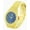 Gold, Blue, variant on Mens Gold -tone nugget style calender clubbing watch 42mm 13mm thick. Black dial, 20mm wide gold-tone nugget style link bracelets fits 8 inches wrist.