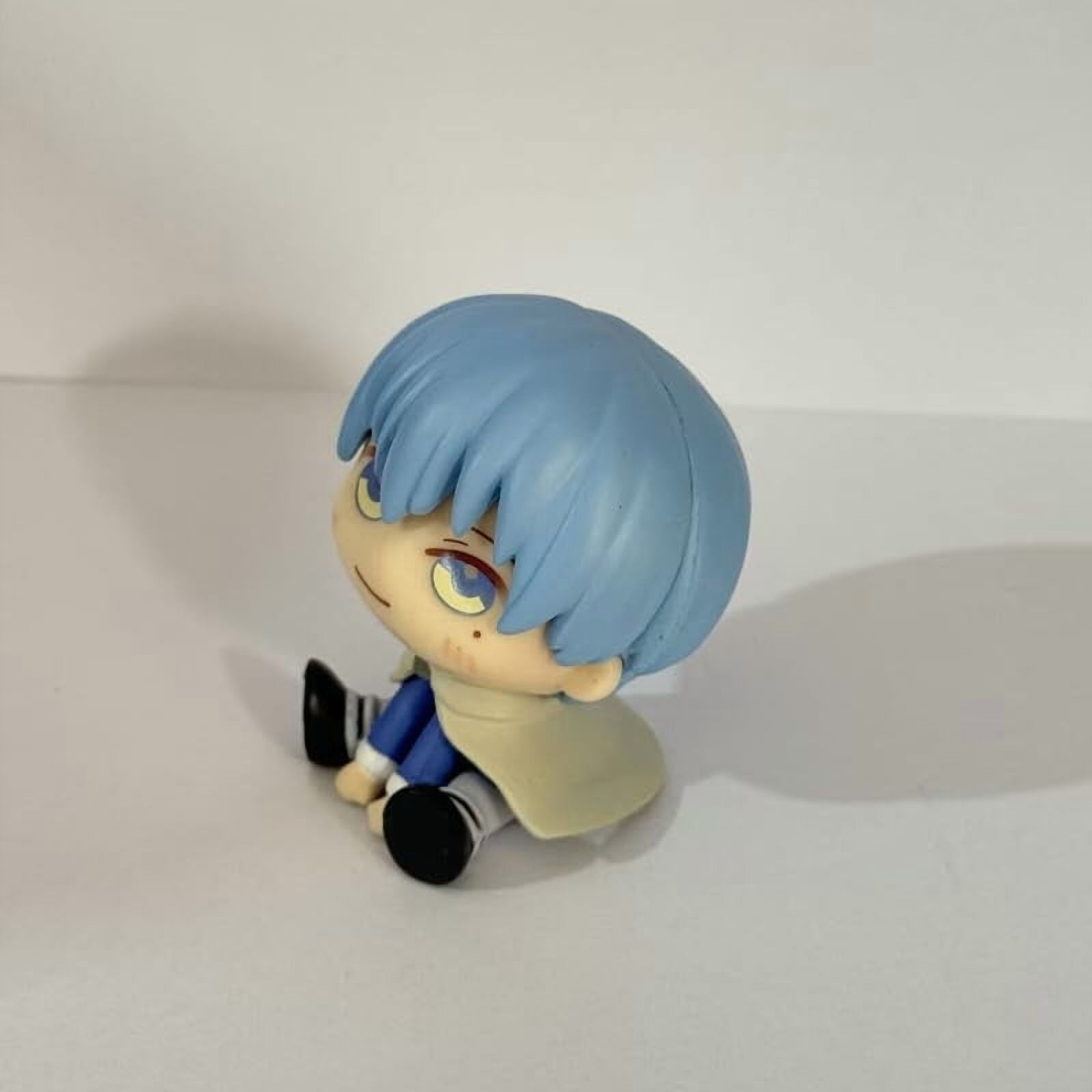 Newly Kageyama Hinata Figure Himmel Frieren Figure Mini Look Up Sitting Anime Figures 8cm/3.1inch PVC Cartoon Model Craft Gift (b)