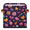 Multicolor 1, variant on CURLYOOT Lollipop Sweets Colorful Candy Cube Storage Bin, 11 Inch Storage Cube Fabric Bin for Shelves, Foldable Clothes Organizer Baskets with Leather Handle for Closet Home
