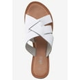 thumbnail image 3 of Ellos Women's Multi-Strap Leather Sandal Sandal, 3 of 6