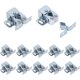thumbnail image 1 of ZHAOCHENG 12 pestillos de acero inoxidable para cerrar cajones de gabinetes, 1 of 1