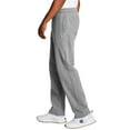 thumbnail image 3 of Champion Men's and Big Men's Powerblend Fleece Open Bottom Pants, up to Size 2XL, 3 of 5