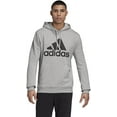 thumbnail image 5 of Adidas Men's Badge of Sport French Terry Hoodie Medium Grey Heather, 5 of 5