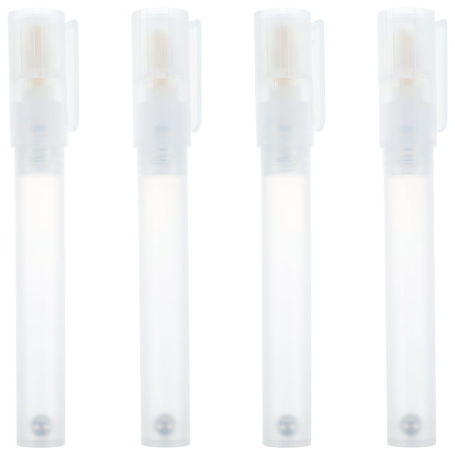 4Pcs Refillable Empty Paint Pens Paint Markers Empty Graffiti Markers