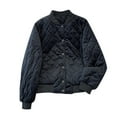 thumbnail image 2 of Uaswgudfs Argstar Women's Quilted Bomber Jakcet with 5 Pockets, 2 of 7