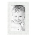 thumbnail image 2 of ArtToFrames 14" x 25" White Shatter Modern Picture Frame, 14x25 inch White Wood Poster Frame (WOM-5270),  Pack, 2 of 7