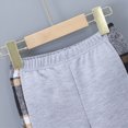 thumbnail image 5 of HCNTES Baby Boy Winter Clothes Toddler Baby Boy Fall Winter Outfit Contrast Color Long Sleeve Plaid Hoodie Sweatshirts Stretch Jogger Pants Clothes Plaid Hoodie 2Pcs Set, 5 of 9