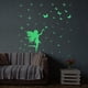 thumbnail image 4 of Vinilo decorativo de pared extraíble de PVC con diseño de niña luminosa que brilla en la oscuridad para dormitorio, techo, puertas, lámparas | Decoración infantil | Fácil de aplicar y limpiar, 68 x, 4 of 6