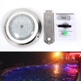 thumbnail image 4 of Wildnix Pool Lights, 7 Colors, 12 Modes, Stainless Steel & PC, 54W LED, IP68 Waterproof, Remote Control for Pool and Party Lighting, 4 of 7