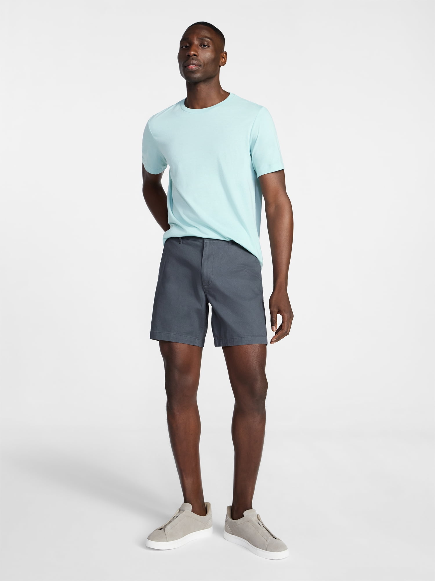 George Men's & Big Men's Modern Fit Flat Front Shorts, 5", 7", 9" Inseams, Sizes 28-54