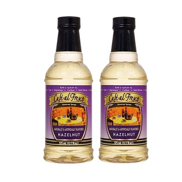 BCL Café al Fresco Gourmet Hazelnut Coffee Syrup Flavor 12.7oz. 2