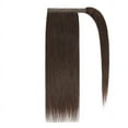 thumbnail image 2 of Extensions de Cheveux Humains Brésiliens Remy Queue de Cheval à Enrouler Extensions de Cheveux à Clip pour Femmes, 2 of 5