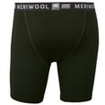thumbnail image 6 of MERIWOOL Merino Wool Men's Boxer Brief Underwear - Forest Green, 6 of 9