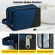 thumbnail image 5 of Neceser de viaje Vorspack, tamaño grande, resistente al agua, color azul marino, 5 of 7