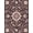 Dark Purple, Pattern 16, variant on Design&I 8'x10' Washable Area Rug Extra Large Skid-Resistant Low Profile Boho Abstract Ombre Border Watercolor Gradient Blended Purple Flowing Dynamic for Living Room, Family