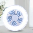 thumbnail image 4 of Lámpara LED E27 de 12 W para ventilador, para el hogar, el dormitorio, la oficina, el mercado nocturno (luz blanca), 4 of 9