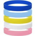5 Color Pack-Personalized Engraved Medical Alert ID Jewelry Food Drug