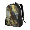 thumbnail image 2 of Honeii Ferocious Dinosaur Print Laptop Backpack for Work, College, Travel, Daily Backpacks for Men Women, Sport Rucksack,Computer Bag, 2 of 8