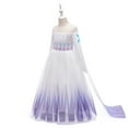 thumbnail image 2 of Girls Kids Princess Dress Elsa Costume Halloween Christmas Skirt Birthday, 2 of 6