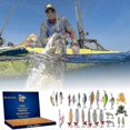thumbnail image 2 of 2025 Advent Calendar For Anglers: 24 Day Surprise Box Of Fishing Lures For Men, Teens, Dads, Friends And Grandpas - The Ultimate Christmas Gift, 2 of 3